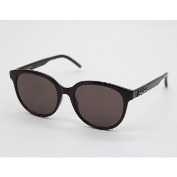NEW SL317 001 SUNGLASSES SAINT LAURENT SL 317 BLACK EYEWEAR SAINT LAURENT - Picture 1 of 12
